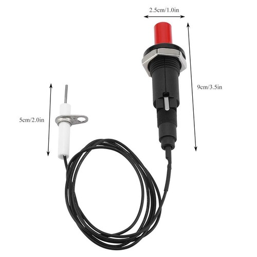 Piezo igniter gas fireplace - igniter,